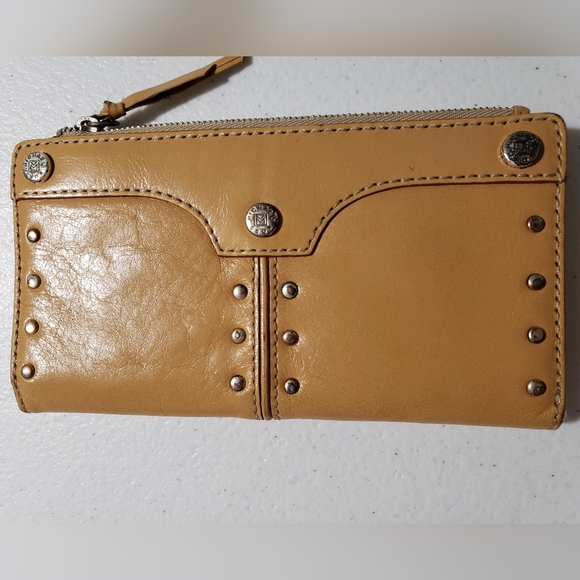 Michael kors vintage brown leather studs wallet - Picture 2 of 9